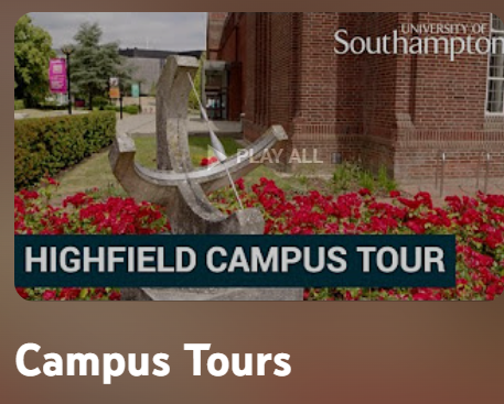 UoS Campus Tours - Thumbnail